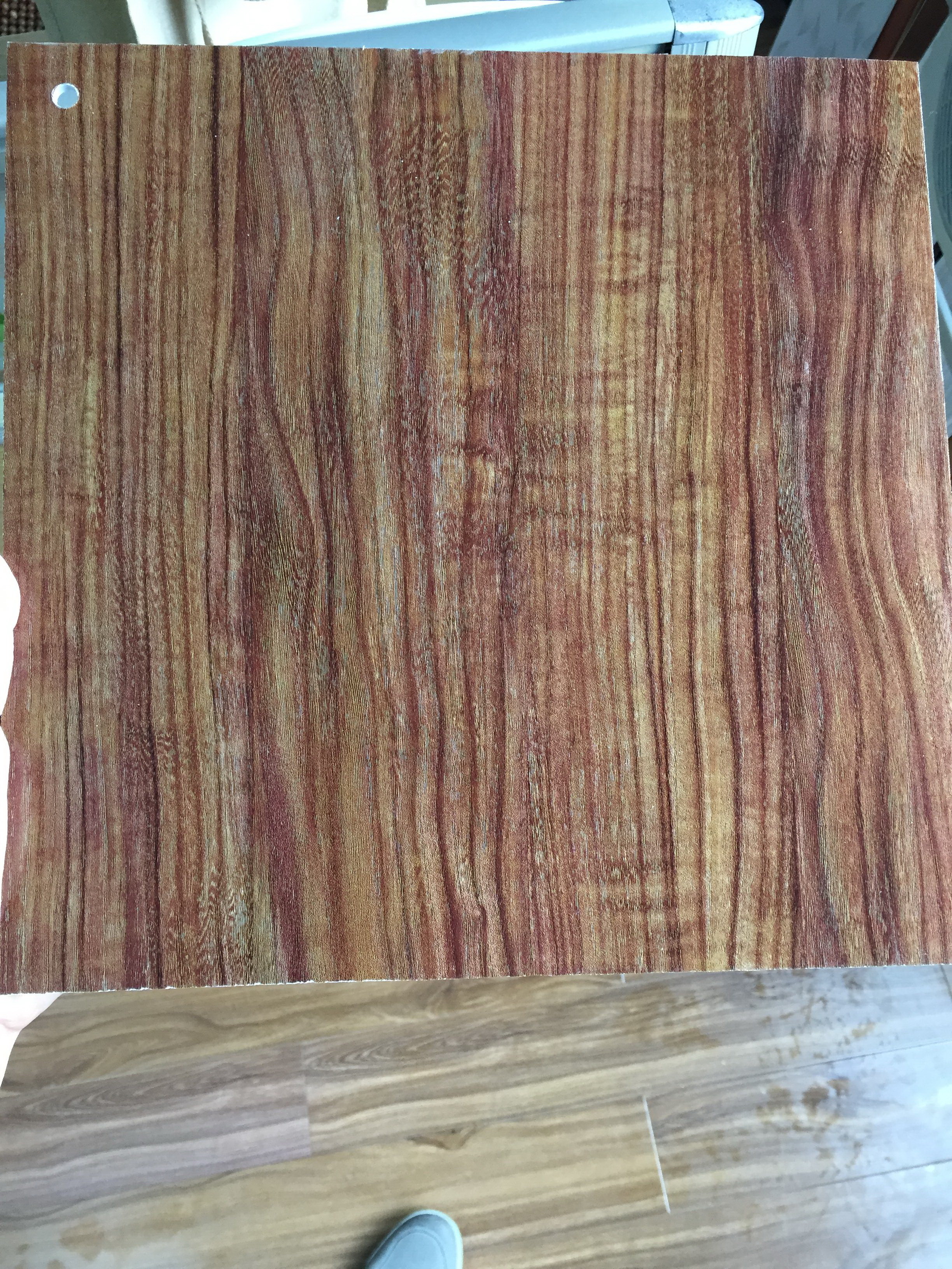 High Density Rigid PVC Sheet Building Materials Wood Effect Cladding